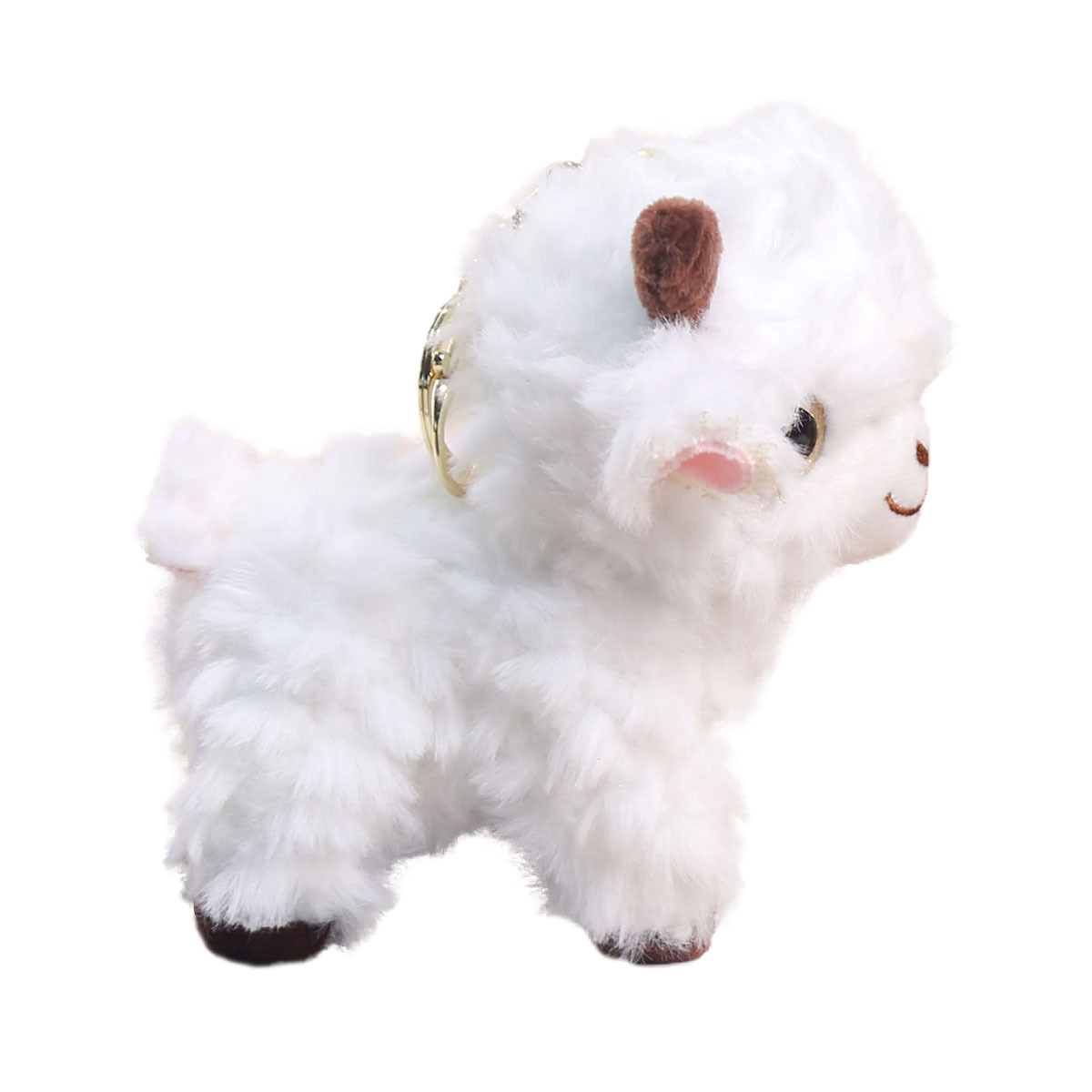 WehaoPlush Realistic Lamb Mini Plush Keychain - Image 2