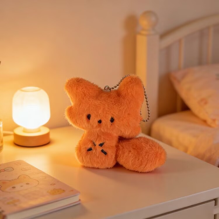 WehaoPlush Four-Leaf Clover Fox Plush Charm - 图片 5