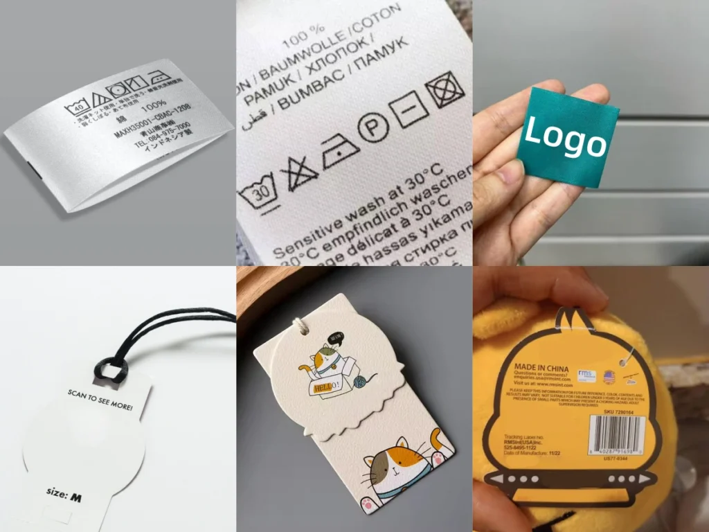 Branding Elements for plush keychain
