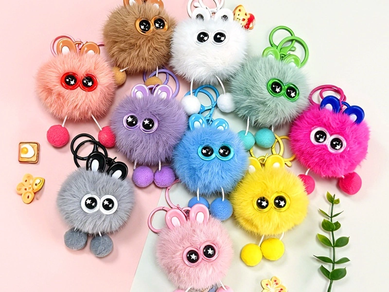custom plush keychain