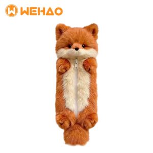 WehaoPlush Cute Fox Plush Pencil Case