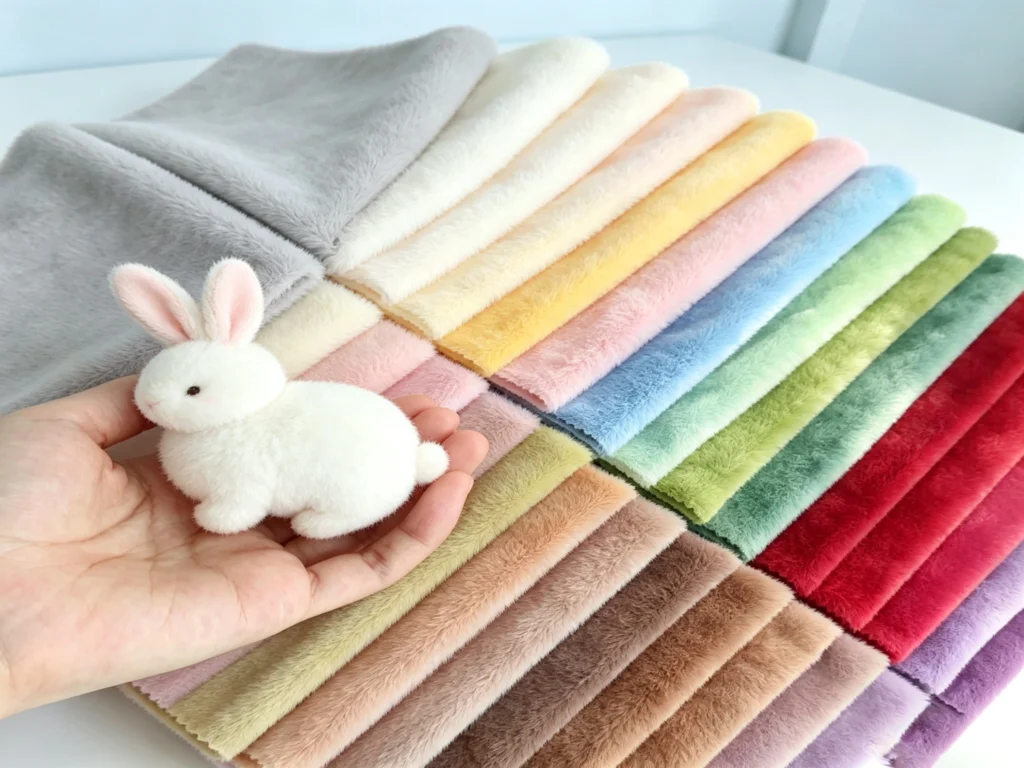 type of plush fabric