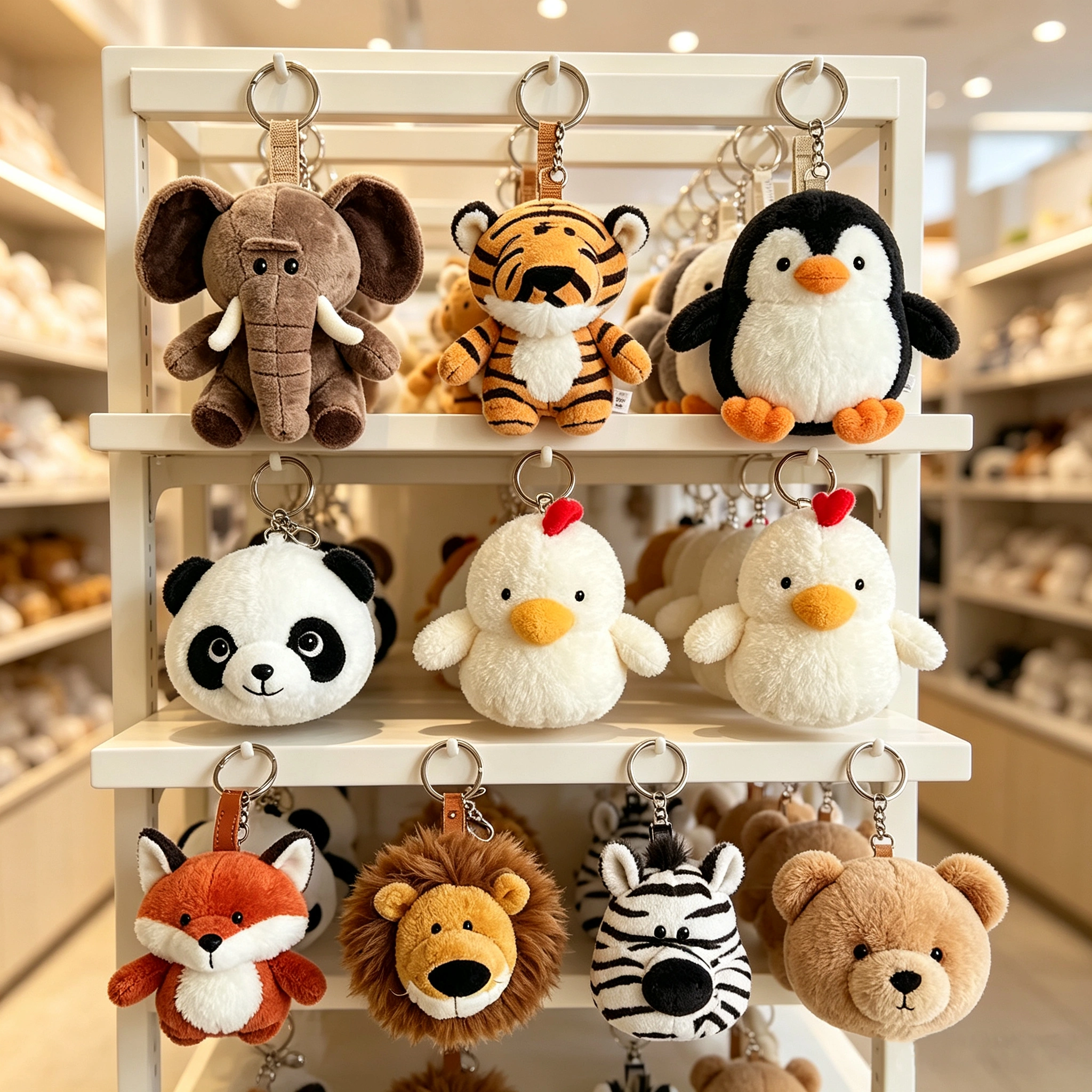 plush keychain for promotions