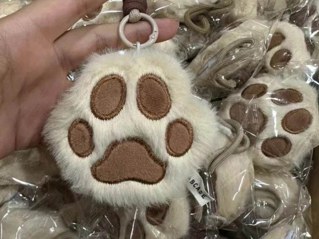 custom plush keychain
