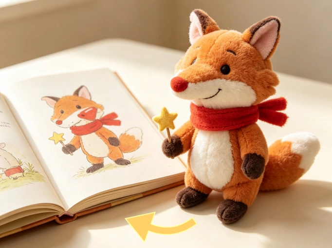 book character plush