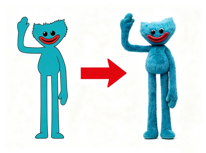 game character plush