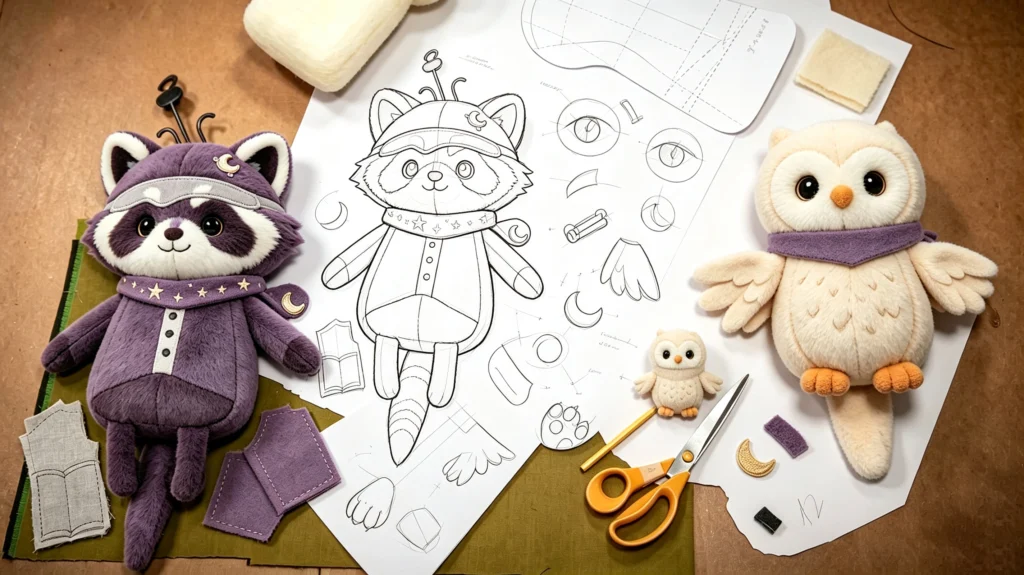 character plush toys for ip owners