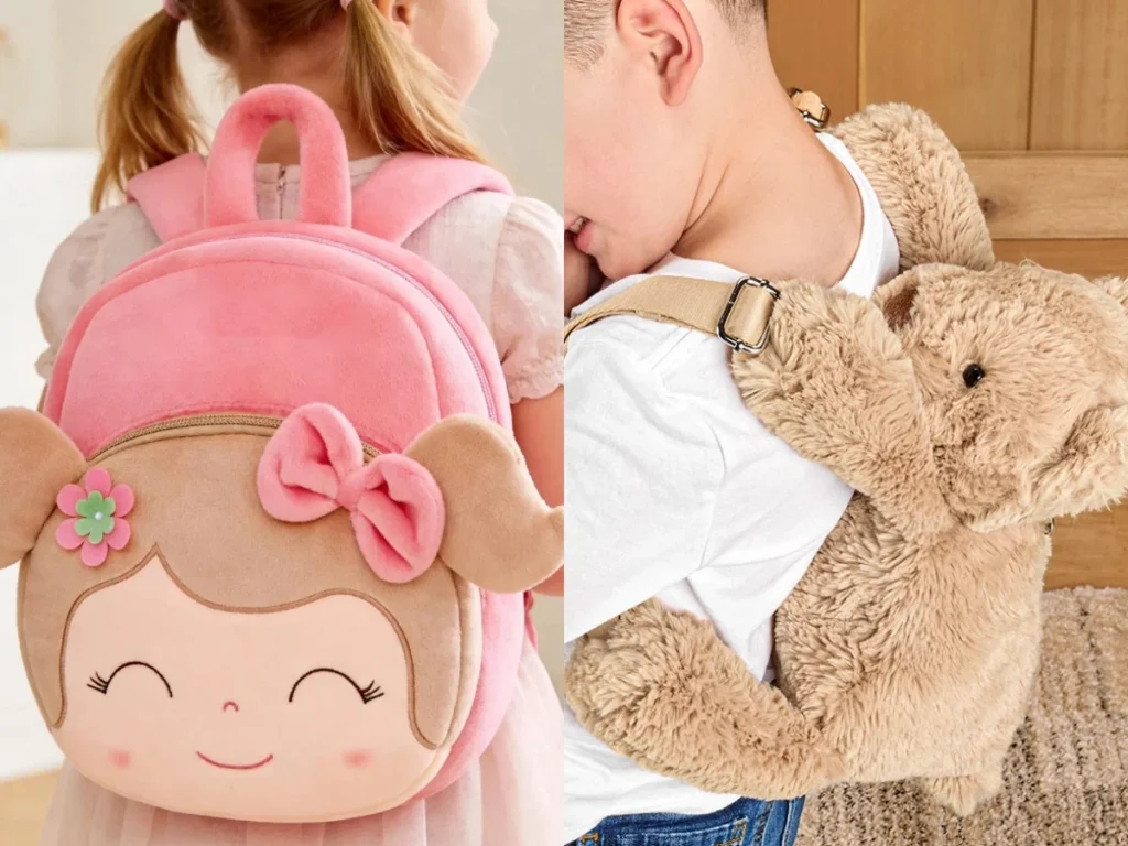 Plush Backpacks for Kids