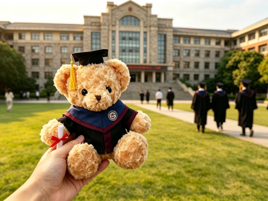 custom mascot plush for school