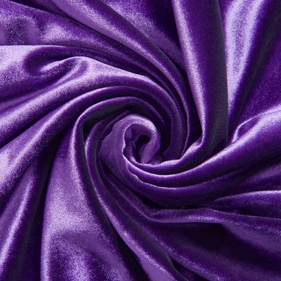 purple velvet for plush