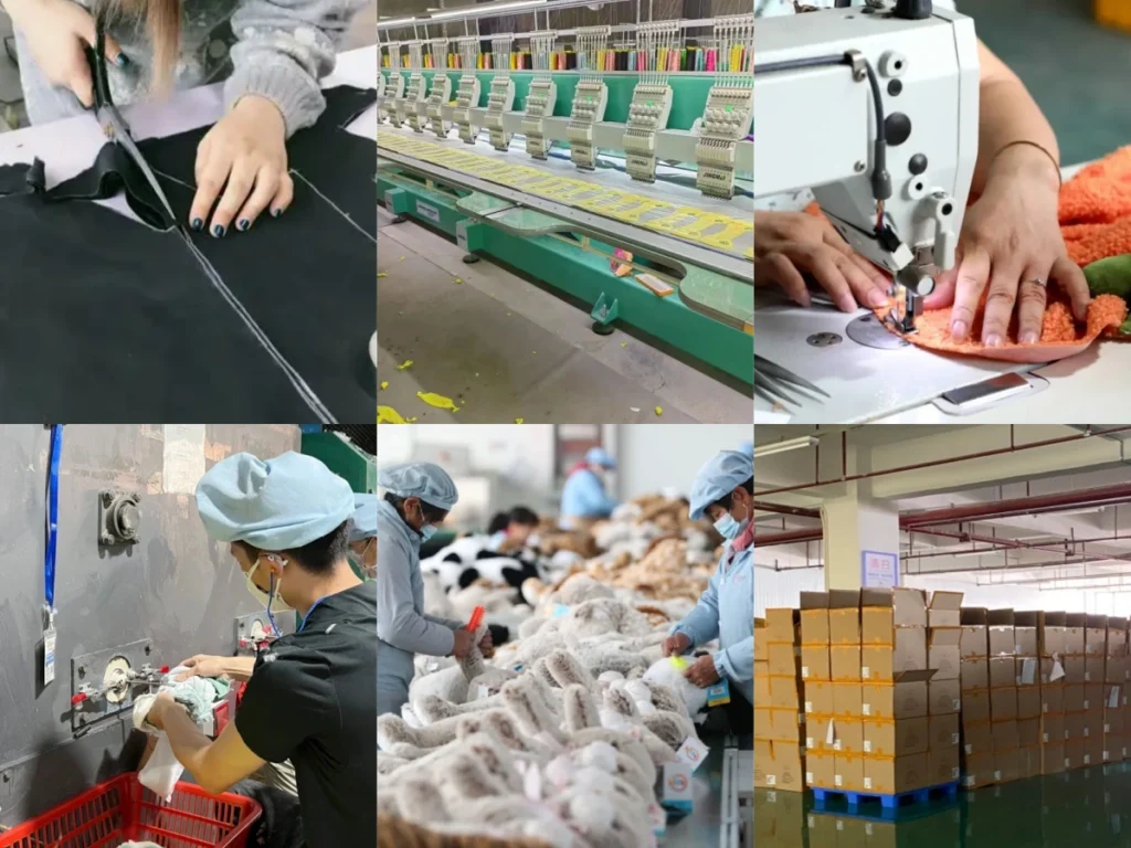 Plush Manufacturing Process